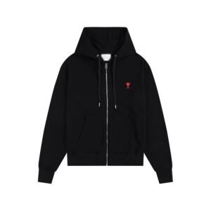 AMI Love Trend Brand Black Hoodie