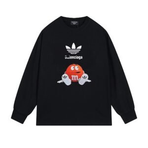 Balenciaga Co-branded Trendy T-shirt