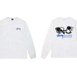 Stussy Graffiti Retro Style White T-shirt