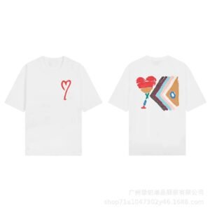 AMI Love Graffiti Style T-shirt