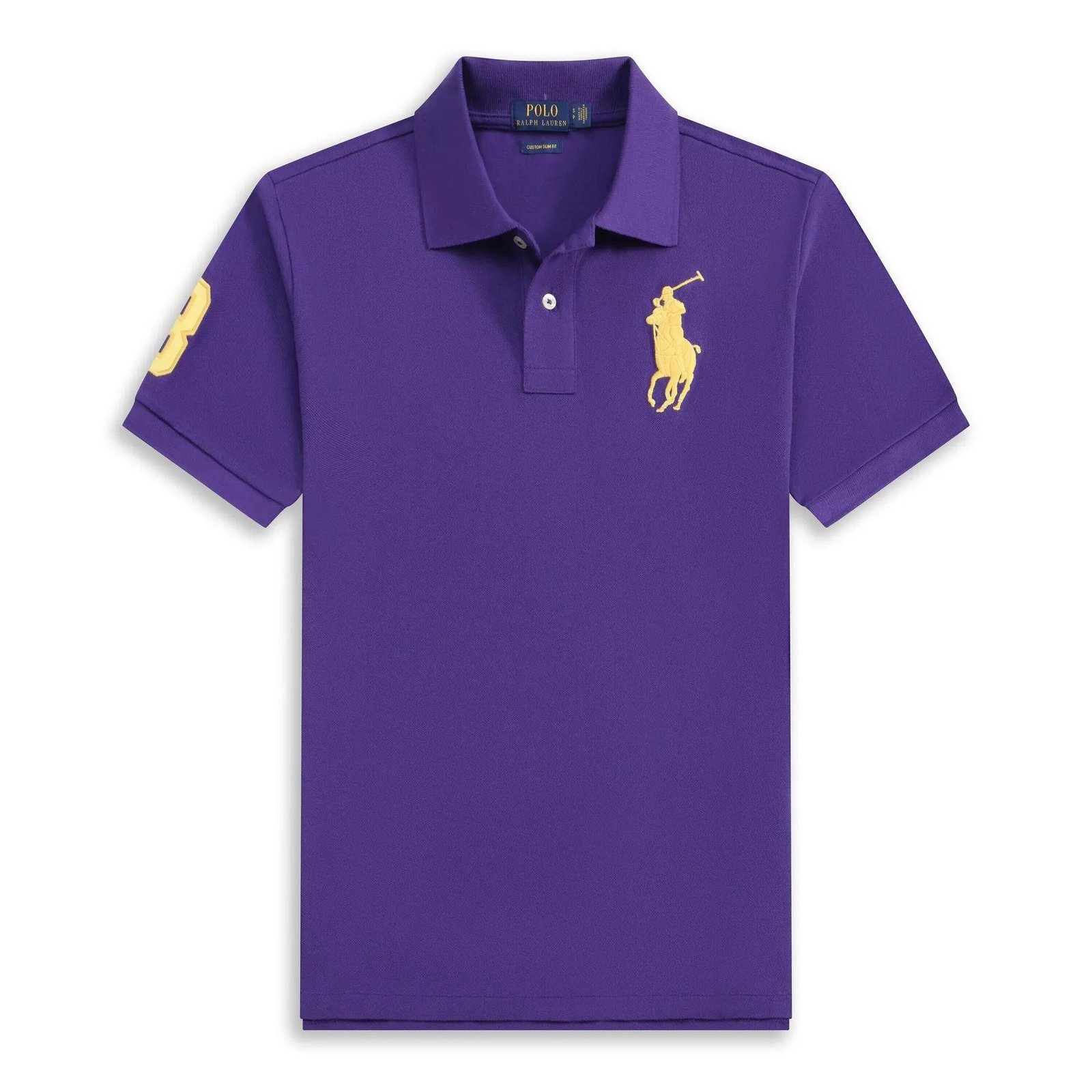 Ralph Lauren Polo Purple Classic Style Short-Sleeve