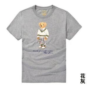 Ralph Lauren Bear Heather Grey T-shirt