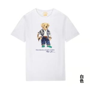 Ralph Lauren Bear Series White T-shirt
