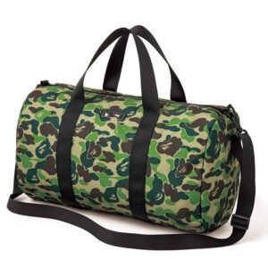 Bape camouflage style travel bag