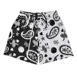 China Selected Trendy Black and White Shorts