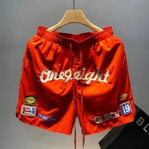China Selected One9.eight series trendy brand orange shorts