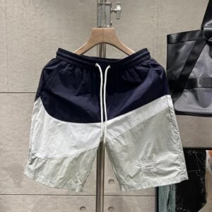 China Selected Color-blocking Casual Shorts