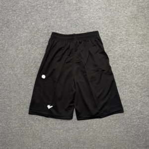 China Selected Simple Style Black Shorts