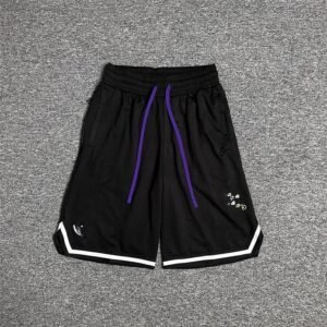 China Selected Trendy Sporty Black Shorts