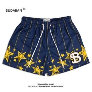 SUDAJIAN Star Trend Brand Shorts