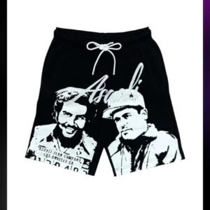 China Selected Retro Style Black Shorts