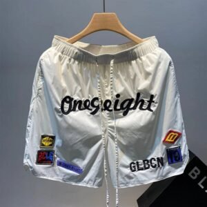 China Selected Trendy Brand White Shorts