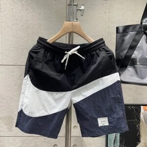 Color-blocking trendy brand shorts of China Selected