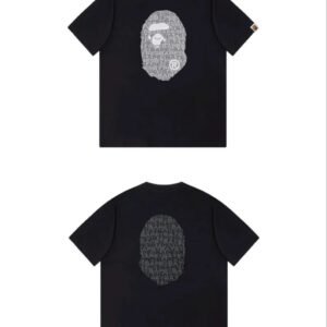 Bape Ape Head Trendy and Cool Black T-shirt