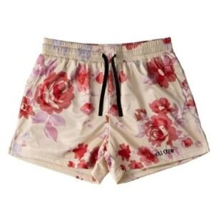 China Selected printed beige shorts