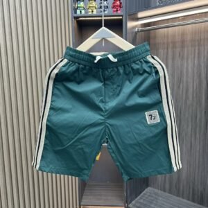 China Selected Sporty Dark Green Shorts