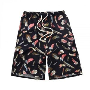 China Selected Feather Print Shorts