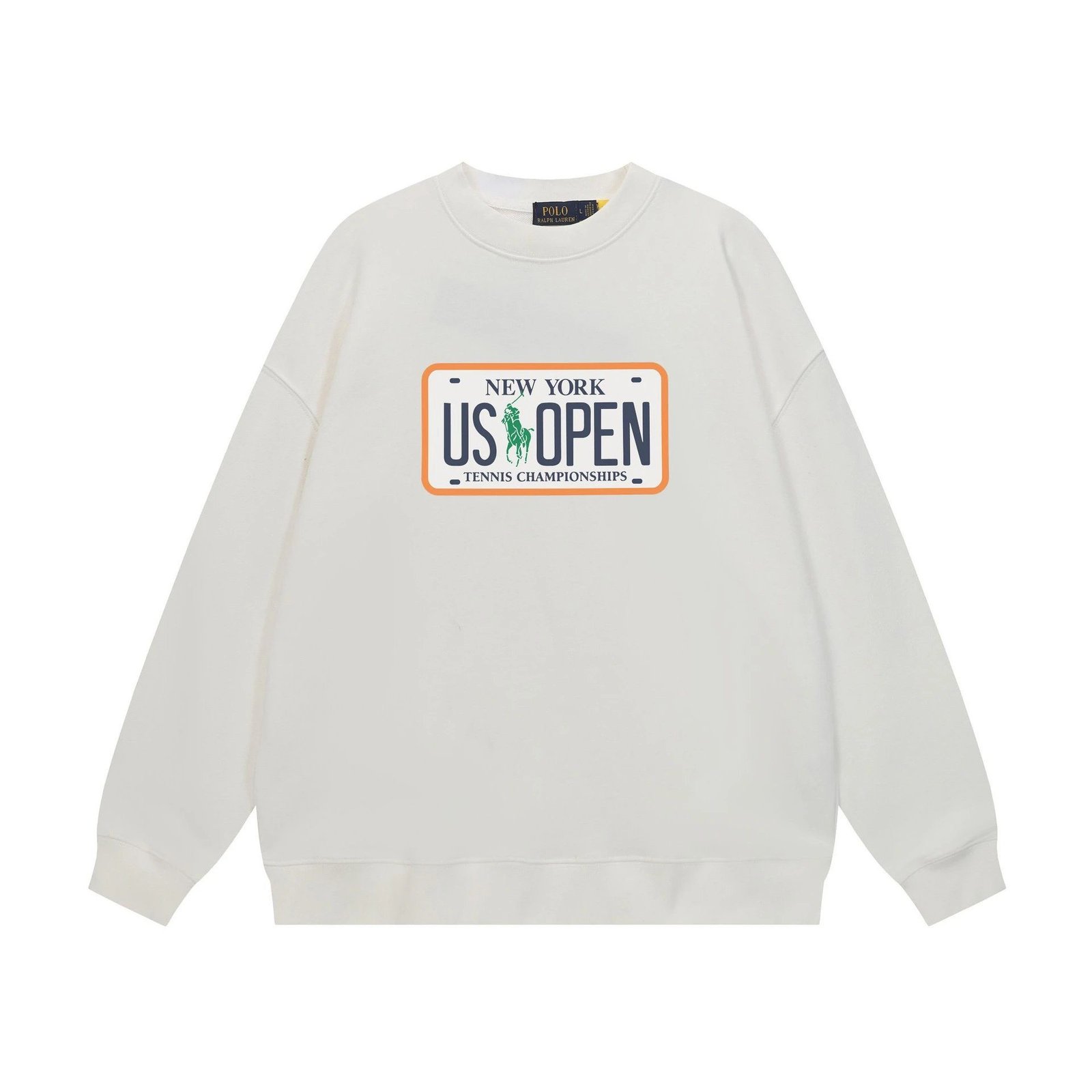 Ralph Lauren US OPEN White Sweatshirt
