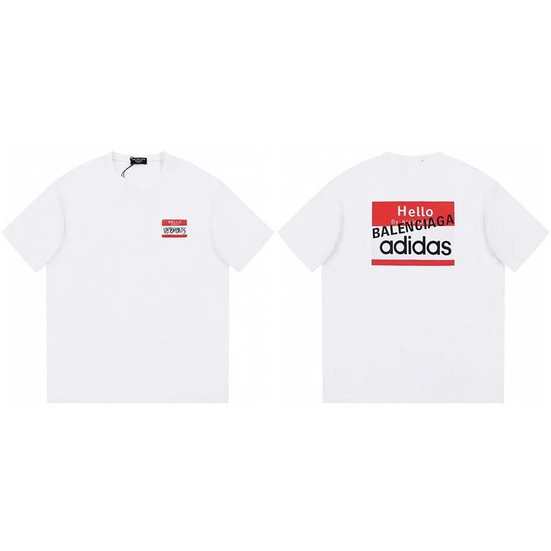 Balenciaga co-branded white T-shirt