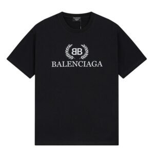 Balenciaga Classic Style Black T-shirt