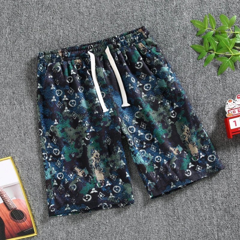 China Selected retro printed shorts
