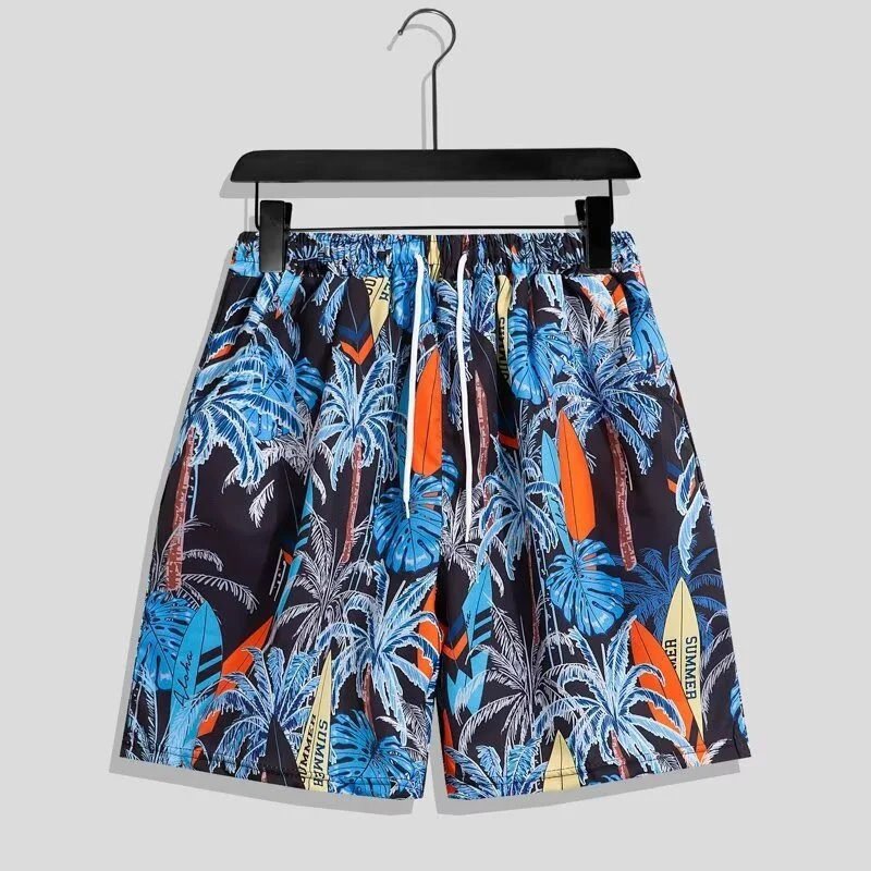 China Selected Printed Tropical Shorts