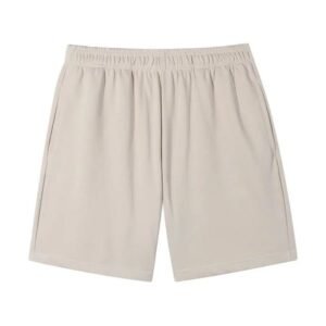 China Selected minimalist style beige shorts
