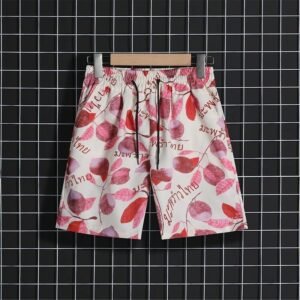 Printed casual shorts with "China Selected"