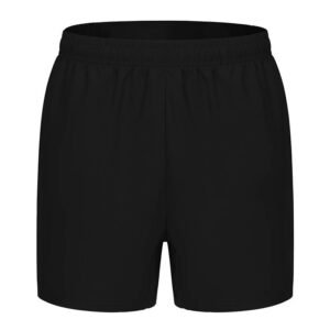 China Selected Simple Style Black Shorts
