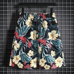 China Selected Tropical Wind Print Shorts