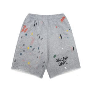 Gallery Dept Graffiti Style Grey Shorts