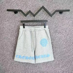 Chrome Hearts grey trendy brand shorts