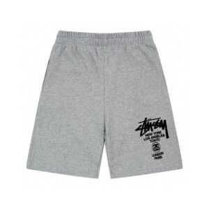 Stussy classic casual gray shorts