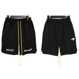 RHUDE Co-branded Black Shorts