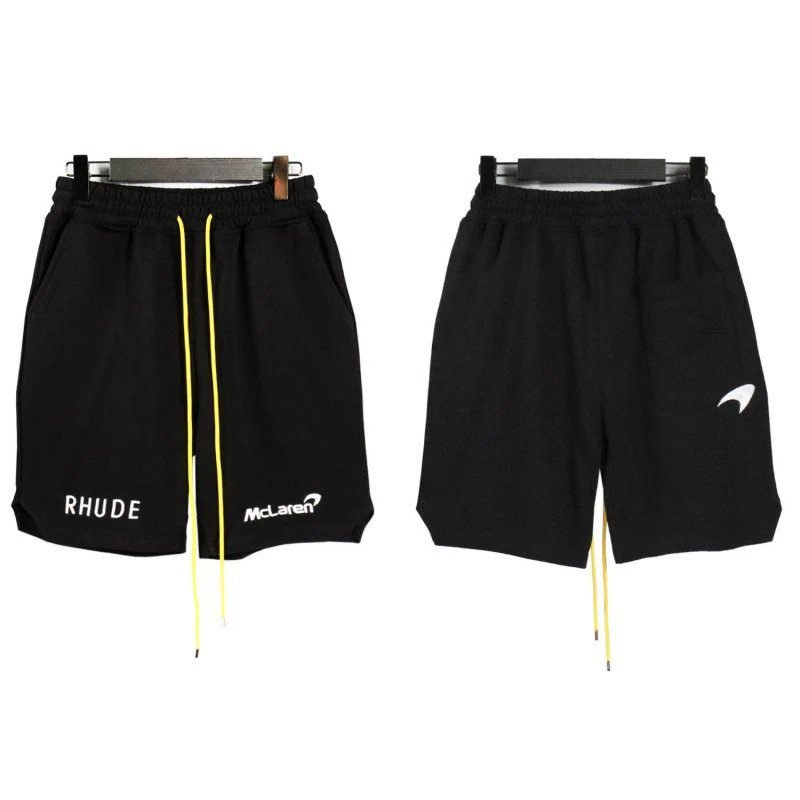 RHUDE Co-branded Black Shorts