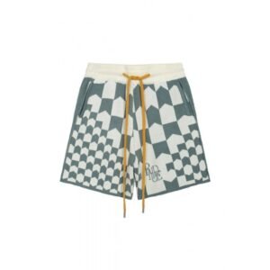 RHUDE Checkered Casual Shorts