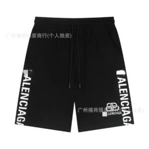 Balenciaga casual style black shorts