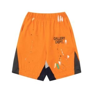 Gallery Dept Graffiti-style Orange Shorts