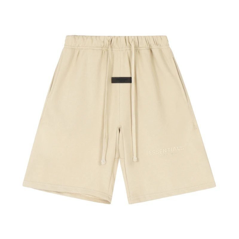 ESSENTIALS casual style beige shorts