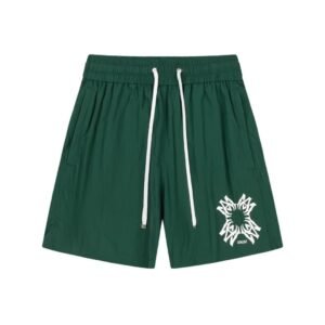 AMIRI casual style dark green shorts