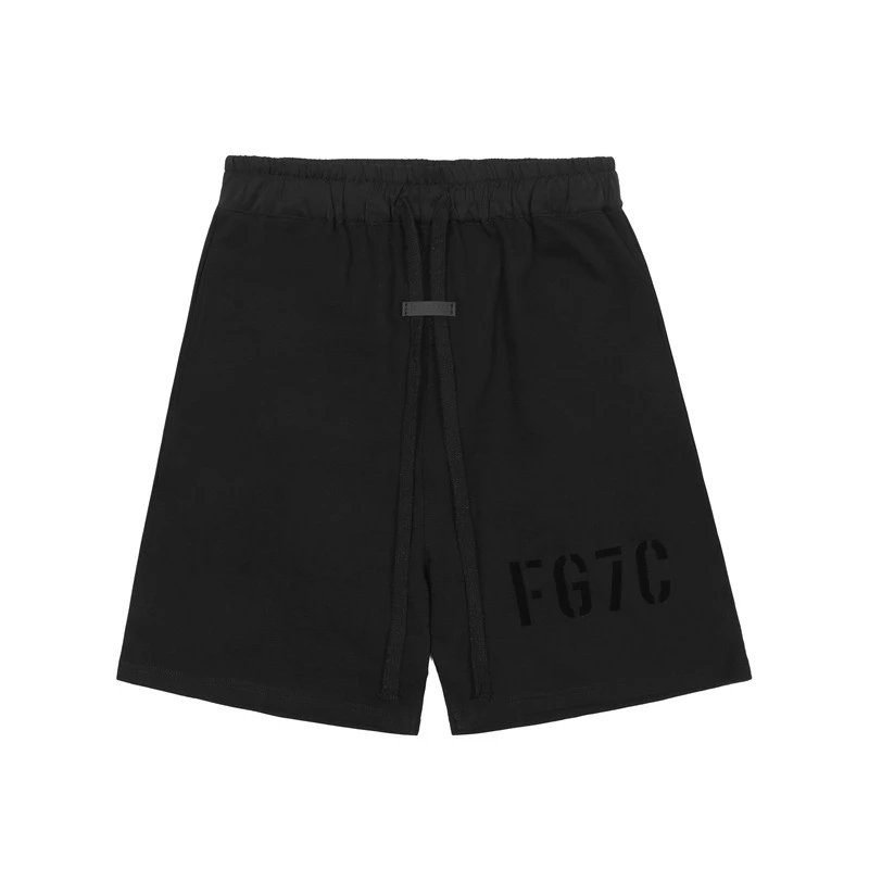 ESSENTIALS minimalist style black shorts