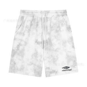 Balenciaga tie-dye style shorts