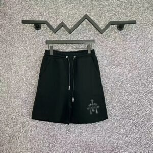 Chrome Hearts Trendy and Cool Casual Black Shorts