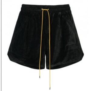 RHUDE black casual shorts