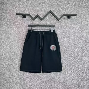 Chrome Hearts trendy black shorts