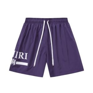 AMIRI purple trendy brand shorts
