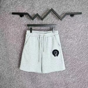 Chrome Hearts casual light gray shorts
