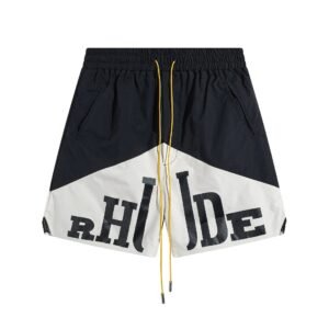 RHUDE Color-blocking Trendy Brand Shorts