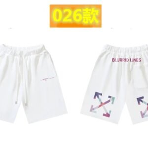 Off-White Style 026 Trendy Brand White Shorts