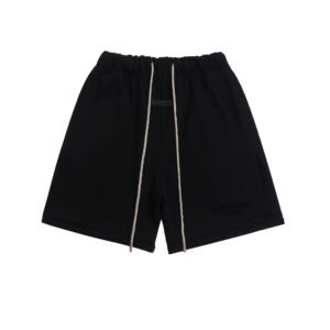 ESSENTIALS minimalist style black shorts